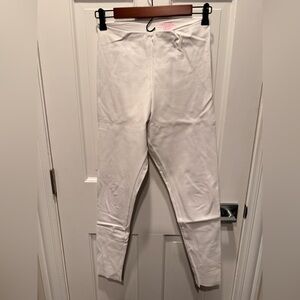 Commando Faux Leather White Leggings